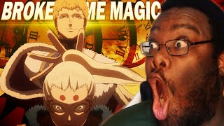 THIS FIGHT IS ABSOLUTLY INSANE! COOLEST TIME MAGIC EVER! | Black Clover Anime Reaction