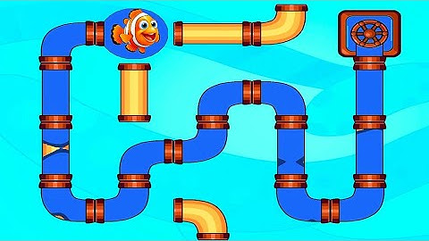 Save The Fish Game | Fishdom Ads Minigame | Help The Fish Game | Save The Fish From Big Shark 