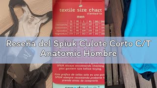 Reseña del Spiuk Culote Corto C/T Anatomic Hombre
