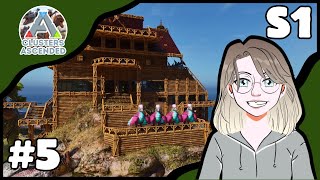 VISITE de la BASE ! #5 [S1] [ARK CLUSTERS ASCENDED]