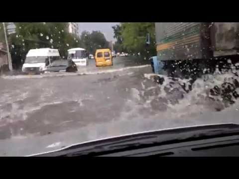 Видео: Новосибирск затопило