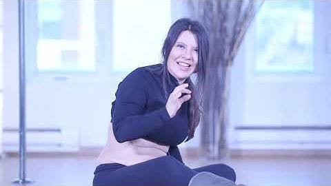 FLOORWORK CHOREGRAPHIE  : The Shoulder Roll #poledance  #dancetutorial