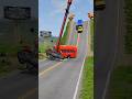 Cars &amp; School Bus vs Giant Rotating Hammer #3 - BeamNG.Drive