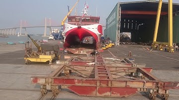 Hạ thủy tàu cao tốc 5 sao Trưng Nhị | Sóc Trăng-Côn Đảo | Cần Thơ - Côn Đảo | 0947 029 773