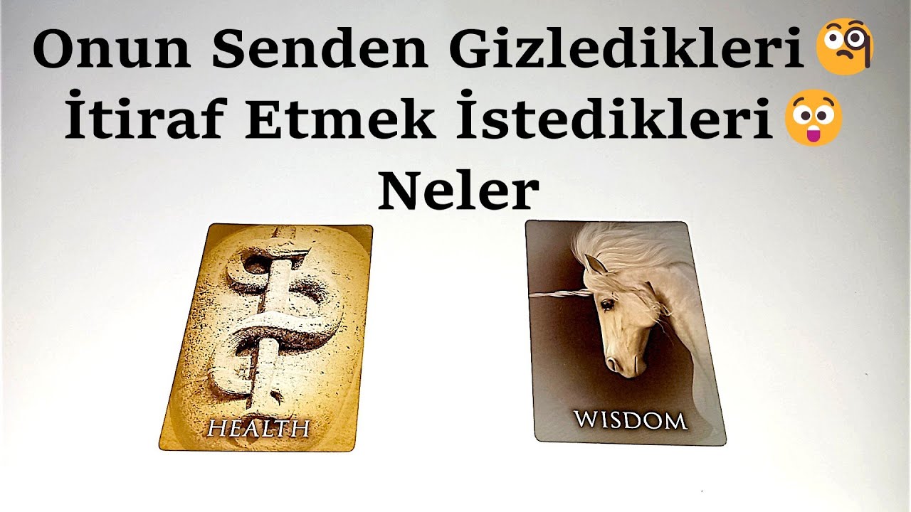 Deste Seç🙄 Onun Senden Gizlediği/İtiraf Etmek İstediği Şeyler Neler 🙄