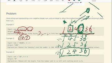 贾考博 LeetCode 402. Remove K Digits