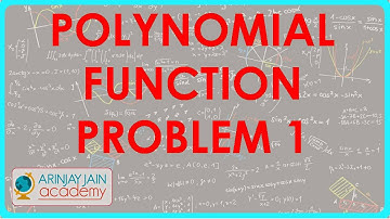 601.Class XI - CBSE, ICSE, NCERT -  Polynomial function - Problem 1