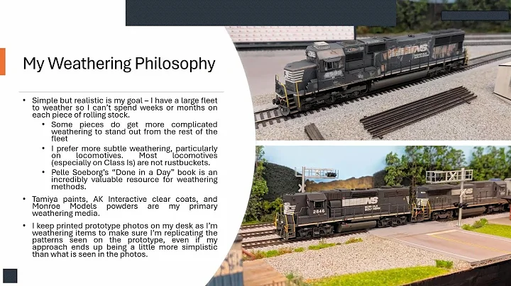 How I Weather my Rolling Stock - Simple Weathering Tutorial with an Airbrush and Powders