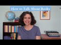 How to talk about books  better book clubs