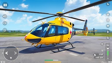 Helicopter Operation Simulator 25 🚁 | Emergency Rescue Mission Gameplay | Real Flight Simulator 3D