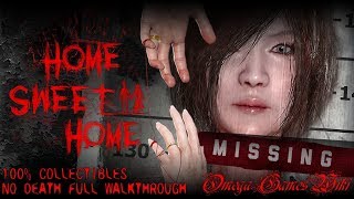 【ホラー】HOME SWEET HOME - 100% COLLECTIBLES FULL WALKTHROUGH（ホームスイートホーム・100%収集品攻略）