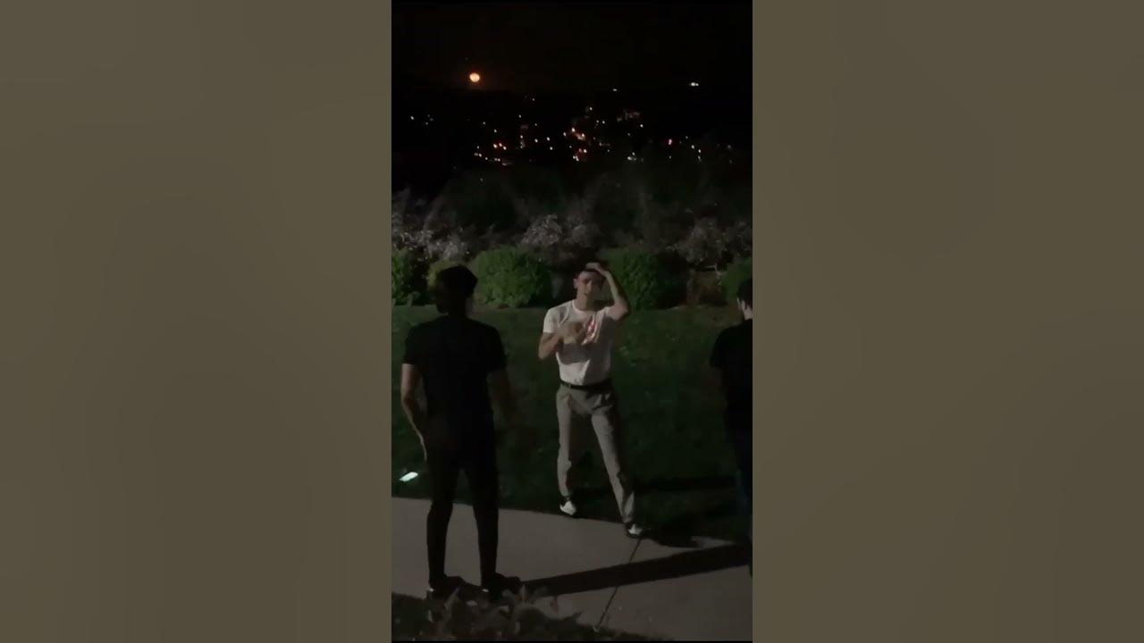Bryce Hall doing a backflip for Tina Snows - YouTube