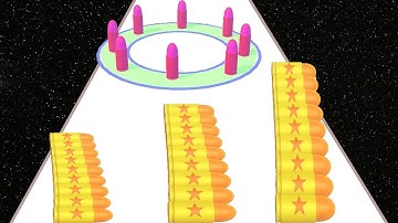 Bullet Stack Run 3D - Max Level Android iOS Gameplay Part 1