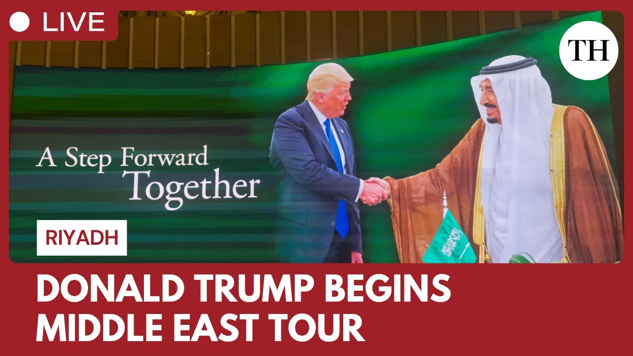 US President Donald Trump arrives in Riyadh, begins Middle East tour ...