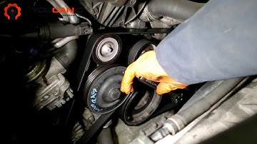 Mercedes-Benz Serpentine Belt Replacement (E, C, CLK, ML, GL, R Class) - How to do it