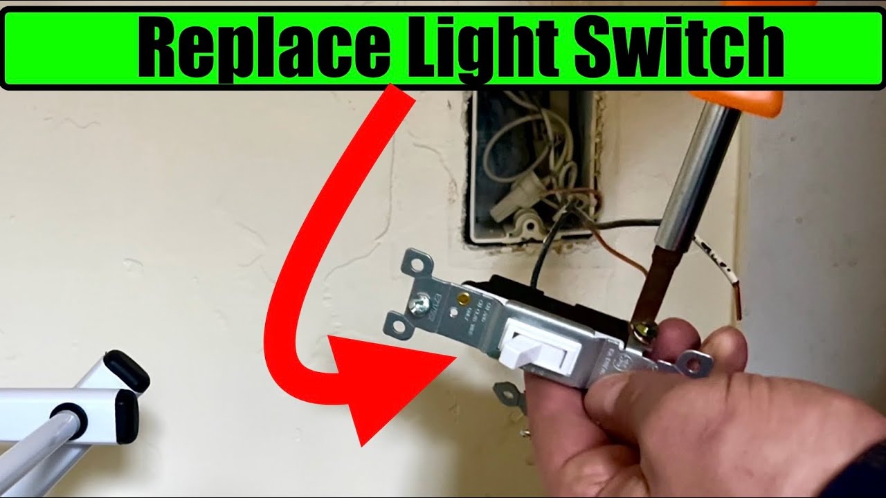 Replace a Light Switch Safely (Step-by-Step DIY Guide) - YouTube