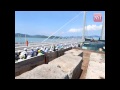 The load test at the second Penang  Bridge