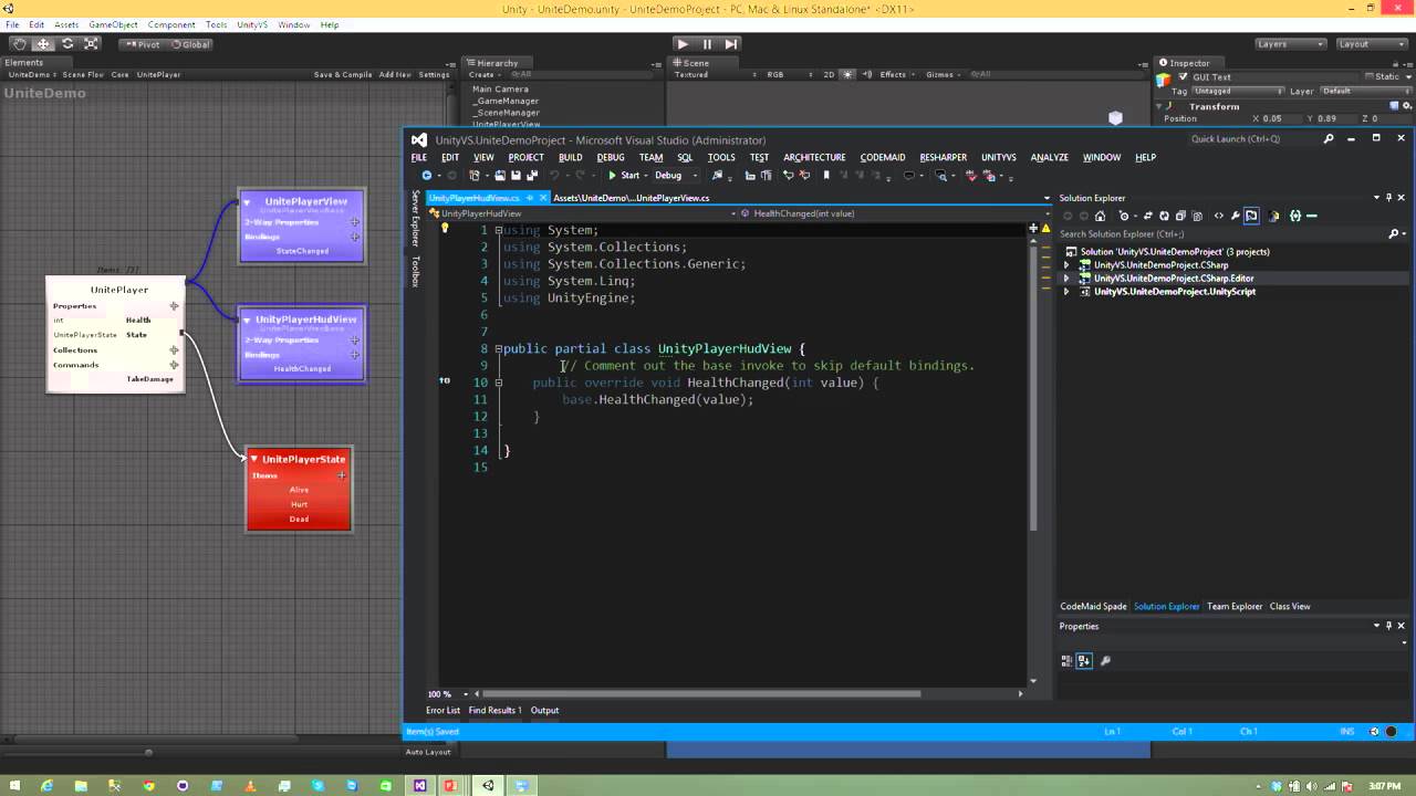 model view viewmodel android tutorial Unite 2014 - Auto Magically MVVM with uFrame