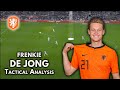 How good is frenkie de jong  tactical analysis  skills