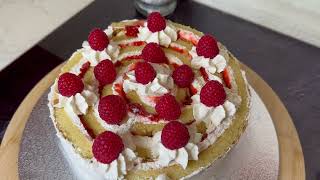 Roll Cake | رول کیک #baking #dessert #cake #homemade #cooking