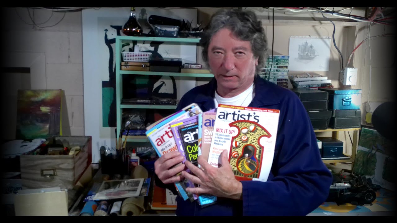 ASMR Basics of an Artist  . Page turning, tapping sounds .  Whispers and soft page triggers.