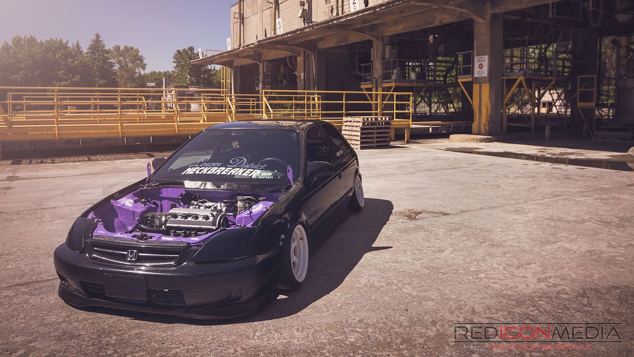 GHETTO EK Alex static civic "STREET LEGAL"
