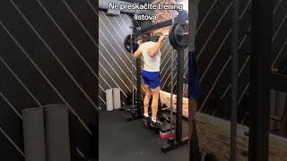 NE PRESKAČI TRENING LISTOVA #gym #fitness #legday