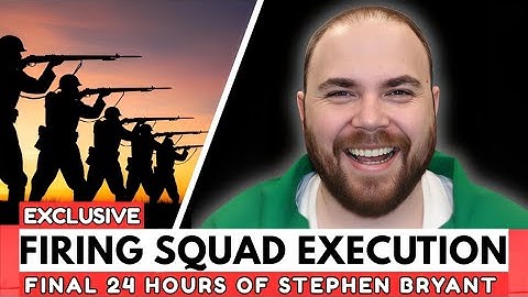 JUST IN: Serial Killer Stephen Corey Bryant Executed By Firing Squad | Final Meal & Words