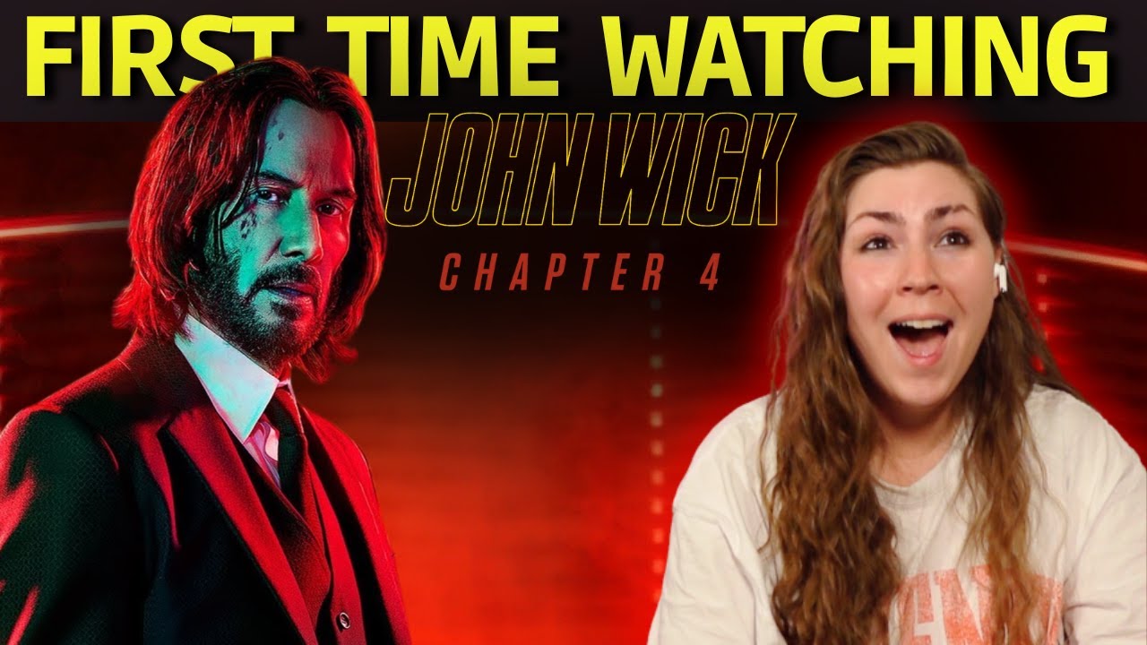 FIRST TIME WATCHING 'JOHN WICK 4' (2023) | REACTION VIDEO | My god he fell down soooo many stairs!!