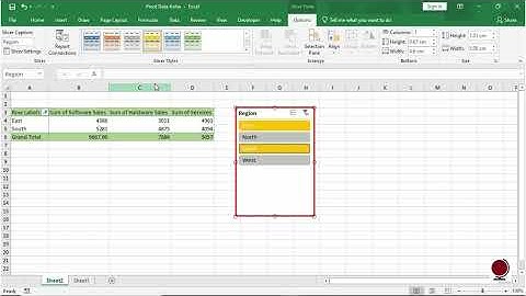 MS Excel-Insert Tab in Filters Group