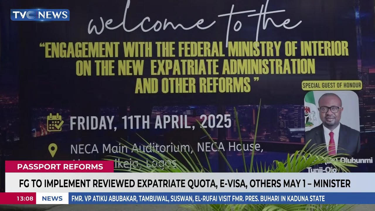 Overstay Your Visa, Risk 10-year Ban, FG Tells Expatriates