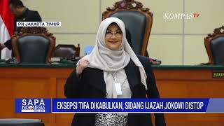 Eksepsi Dokter Tifa Dikabulkan, Sidang Dugaan Fitnah Ijazah Jokowi Dihentikan