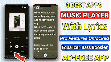 3 Best Music Player with Lyrics Apps For Android in 2025