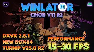 WINLATOR | Wizard With A Gun | NEW Turnip, Box64, DXVK AND Unity games PERF UPLIFT 🔥