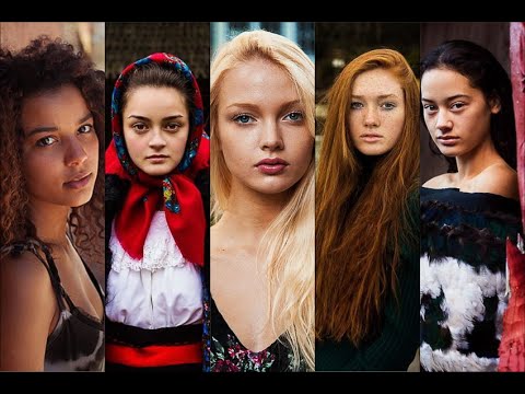 Типичная внешность женщин разных народов мира. // Typical appearance of women.