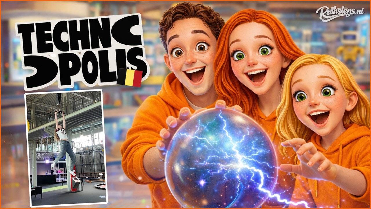WETENSCHAP IS ZO LEUK! 🤯 ONS AVONTUUR IN TECHNOPOLIS MECHELEN - VLOG #781