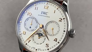 IWC Portugieser Perpetual Calendar 42 IW3442-03 IWC Watch Review