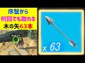 序盤から何回でも取れる木の矢 63本 の場所と回収ルート 攻略 ゼルダの伝説 ティアーズ オブ ザ キングダム ティアキン 序盤から何回でも取れる木の矢 63本 の場所と回収ルート 攻略 ゼルダの伝説 ティアーズ オブ ザ キングダム ティアキン