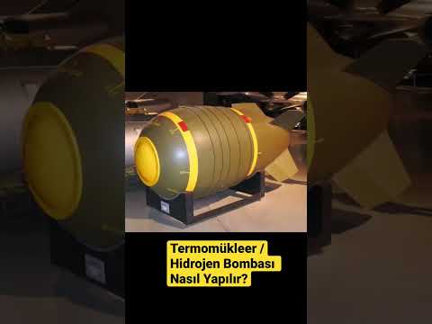 Termonükleer / Hidrojen Bombası Nasıl Yapılır? #shorts