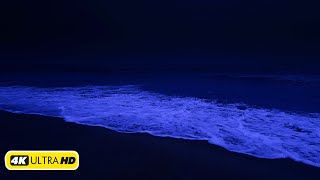 Peaceful On The Beach , Ocean White Noise Help Relaxation And Study 4K Video