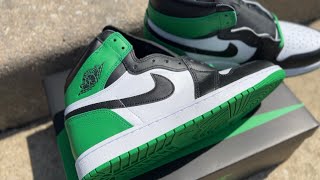 Jordan 1 lucky green