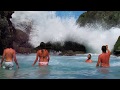 British Virgin Islands - Bubbly Pools and Foxy Sings at Jost Van Dyke, BVI, CARIBBEAN