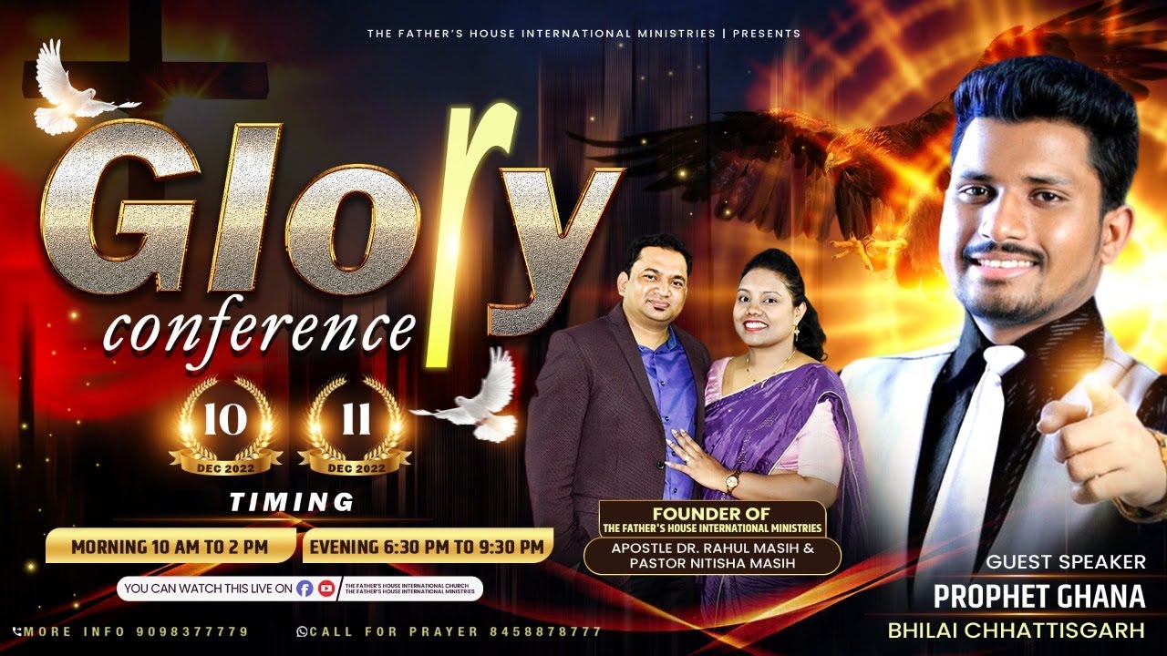 LIVE 🔴 { EVENING SEASON }GLORY CONFERENCE 10 DEC 2022 with