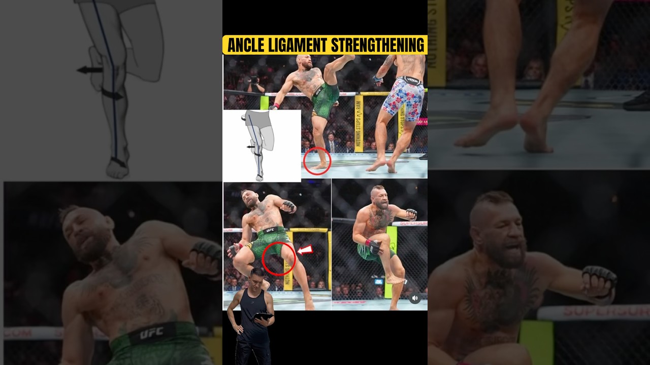 Ankle ligament strengthening đ„đ #ufc #martialarts #mma #mcgregor #kickboxing