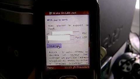 Wake on Lan by mobile phone