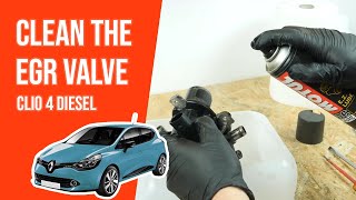 How to clean the EGR valve Clio mk4 1.5 dCi ♻