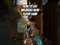 Quest: "Decor Treasure Hunt" How to get Wrought Iron Floor Lamp | WOW Housing - Shorts