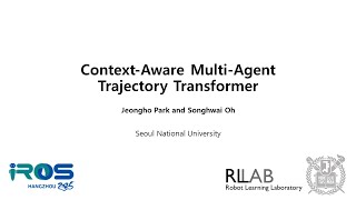 Context-Aware Multi-Agent Trajectory Transformer