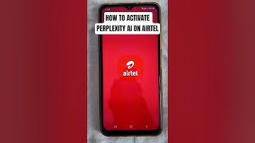HOW TO ACTIVATE PERPLEXITY AI ON AIRTEL #asmr #video #youtube