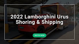 We shipped a Lamborghini Urus to Dubai #usedcars #lamborghini #koreancars
